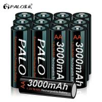 ราคา แบตเตอรี่ชาร์จ PALO 1.2V 3000mAh Ni-MH สำหรับไฟฉาย แบตเตอรี่ AA (40961865564)