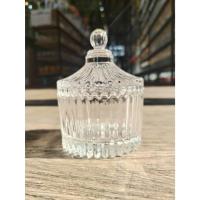ราคา (GLASS HOUSE) - TG025 - โถแก้วเล็ก โถเจ้าหญิง ลายคริสตัล เจียระไน มีฝาปิด เหมาะสำหรับใส่ลูกอม น้ำอบ เครื่องประดับ (29106444120)