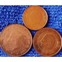 ราคา ​เหรียญ​ต่างประเทศ เบลเยี่ยม​ Belgium​ ชุด​ ยูโร​ 1,2,5​ Euro​ Cent​​ ใช้แล้ว​ #​282 (11361644402)