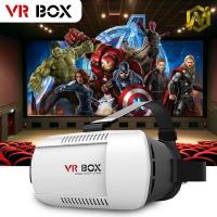 ราคา [ส่งฟรี] แว่นตาดูหนัง 3D อัจฉริยะ สำหรับโทรศัพท์สมาร์ทโฟนทุกรุ่น (สีขาว) VR BOX 3D VR Glasses Headse (29380993)