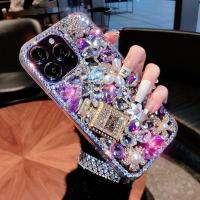 ราคา เคสโทรศัพท์มือถือ กันกระแทก ประดับเพชร พลอยเทียม เต็มเครื่อง แฟชั่น สําหรับ Iphone 14promax 13 12 11 XR 7P 8P (24766507205)