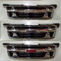 ราคา หน้ากระจังisuzu d-max 2007 - 2011 สีชุบโครเมี่ยมพร้อม LOGO ISUZUกระจังรุ่นนี้สามารถถอดแยกออกจากกันได้**มาร้านนี่จบในที่เ (21435463321)