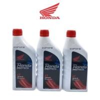 ราคา น้ำมันเครื่อง ยี่ห้อ:ฮอนด้าโปรเทค(Honda PROTECH)4T JASO MA 30 ขนาด0.7L (สำหรับรถจักรยานยนต์ 4 จังหวะ)ราคาต่อ1ชิ้น (24911606328)