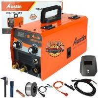 ราคา ตู้เชื่อมไฟฟ้า 2 ระบบ ยี่ห้อ AUSTIN รุ่น MIG/MMA-500 (500 AMP) หน้าจอดิจิตอล ระบบ FLUX CORED รับประกัน 1 ปี เชื่อมฟลักซ์ (28615581717)