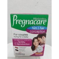 ราคา ✅ถูกกว่านี้ไม่มีแล้ว Pregnacare Him&Her Conception วิตามินเตรียมตั้งครรภ์ บำรุงมดลูก รังไข่ และเชื้ออสุจิ จำนวนจำกัด‼️ (2299873033)