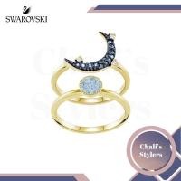 ราคา แหวน Swarovski รุ่น Duo Moon Ring ( RG5409718 ) (24778927527)