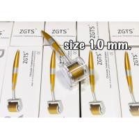 ราคา (พร้อมส่งจากไทย) เข็มกลิ้ง ZGTS (Gold) ขนาด 1.0mm สำหรับรักษาหลุมสิว ฝ้า ริ้วรอย รูขุมขนกว้าง (23888553987)