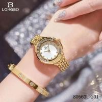 ราคา ⏰ LONGBO แท้ ⏰ นาฟิกาสายเลส เครื่องญี่ปุ่น กันน้ำ 100% (5100020995)