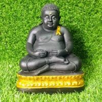 ราคา พระสังกัจจายน์เนื้อนิลดำขนาดหน้าตัก 5 นิ้วปิดทองฐานบัวสวยงาม (4764215245)