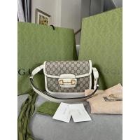 ราคา Gucci GG supreme Horsebit 1955 shoulder bag (25387008393)