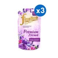 ราคา [3ชิ้น]Fineline ไฟน์ไลน์ ผลิตภัณฑ์ปรับผ้านุ่มสูตรเข้มข้นพิเศษ พรีเมียม อโรม่า ม่วง 450 มล. กลิ่นรีแลกซ์ ลาเวนเดอร์ (20814304050)