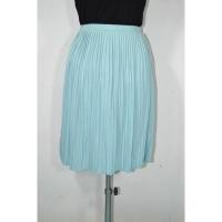 ราคา กระโปรง UNIQLO ทรงพลีท สีฟ้า (949273762)