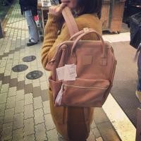 ราคา Anello Pu Leather Backpack Small (38189507)