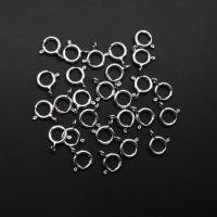 ราคา 925 SILVER MATERIAL ตะขอเงิน 7 มม. / ตะขอสร้อยคอ วัสดุเงินแท้ / รอบ 7 มม. (40821055444)