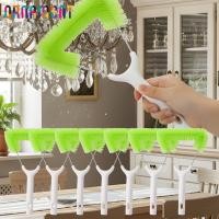 ราคา [H&L]แปรงปัดฝุ่นสแตนเลส ABS 1/2 ชิ้น | สําหรับมู่ลี่/เว็บแมงมุมเพดาน|เครื่องมือกําจัดฝุ่นแบบยืดหยุ่นปรับได้|เครื่องมือยาว/สั้นสีเขียว|อุปกรณ์เสริมทําความสะอาด (54202071777)