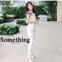 ราคา จั๊มสูทขายาว งานป้าย something (5735719777)