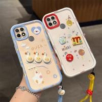 ราคา เคส OPPO A15 เคส OPPO A15s เคส Kapibala ตุ๊กตาสามมิติเคส น่ารักนุ่มเคสโทรศัพท์ TY-JGSGZ (42757664054)