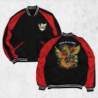 ราคา HIPNOP Sukajan PHOENIX Jacket สกรีนลายแจ็คเก็ตผู้ชายและผู้หญิง Distro Unisex Japan Premium Original (52554829110)