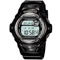 ราคา Casio Baby-G นาฬิกาข้อมือผู้หญิง สายเรซิ่น รุ่น BG-169R-1 - สีดำ (283188299)