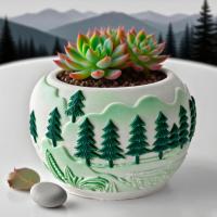 ราคา แม่พิมพ์ซิลิโคนทำกระถางปูนปลาสเตอร์ สำหรับ DIY ต้นไม้ indoor และเทียนหอม (42015498144)