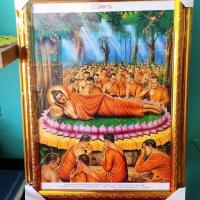 ราคา กรอบรูปพระพุทธเจ้าทรงปรินิพพาน #กรอบมงคล#กรอบที่ระลึก#พระประจำวัน (2595197557)