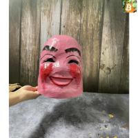 ราคา Silver หัวโขน เปเปอร์มาเช่ แป๊ะยิ้ม เล็ก สวย (26001109684)