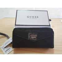 ราคา Guess กระเป๋าสตางค์ใบยาวสีดำมีสายหิ้ว งานshopแท้ 100% (14932849297)
