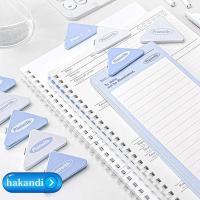 ราคา CANICE ชุดคลิปหนีบมุม 4/6 ชิ้น PVC|คลิปสามเหลี่ยมมุมสีคลิปพลาสติกป้องกันการม้วนสําหรับกระดาษทดสอบ (50804562822)