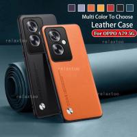 ราคา เคสโทรศัพท์มือถือหนัง ซิลิโคนนิ่ม ผิวด้าน กันกระแทก กันรอยขีดข่วน หรูหรา สําหรับ OPPO A79 A 79 OPPOA79 5G (22561273883)