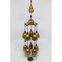 ราคา A-035 ระฆังลม กระดิ่งลม โมบายลม วินเทจ Wind Chimes Vitage น้ำเต้าทอง 2ชั้น10ลูก (2547102435)