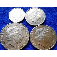 ราคา เหรียญ​ออสเตรเลีย​ Australia,(4th portrait), ชุด​กลาง 4​ เหรียญ, #​787, ใช้แล้ว (22762021221)