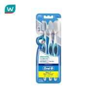 ราคา Oral-B ออรัล-บี แปรงสีฟัน คริสครอส อัลตร้าธิน ขนแปรงนุ่มพิเศษ 3 ด้าม (7878120033)