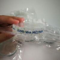 ราคา (ชำระปลายทางได้) ริสแบนด์ (wristband) BNK48 Kimi wa melody (1538670718)