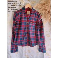 ราคา เสื้อเชิ้ต ลายสก็อต hollister (22021358371)