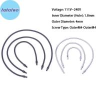 ราคา Ha LED M4 Silver ไมโครโฟนตําแหน่งท่อสองฟันภายนอก M4 ท่องูแบบยืดหยุ่น TH (57953347819)