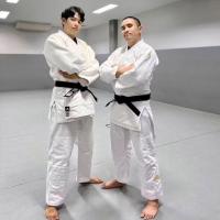 ราคา ชุดยูโด adidas CHAMPION III สีขาว โลโก้ทอง IJF APPROVED (28275596898)