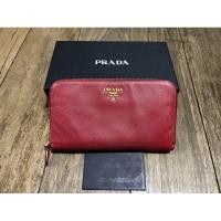 ราคา กระเป๋าสตางค์ใบยาว PRADA แท้ มือสอง (28657068135)