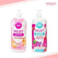 ราคา JOJI Milky Gluta Alpha Arbutin / Collagen โจจิ มิลกี้ กลูต้า บอดี้โลชั่น มีให้เลือก 2 สูตร 500ml. (18266528184)