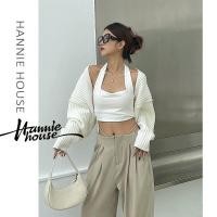 ราคา เสื้อคลุมไหมพรมครึ่งตัว (สีขาว) (22422341710)
