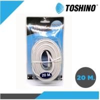 ราคา Toshino สายโทรศัพท์ รุ่นJJ-20m 20เมตร (7510608217)