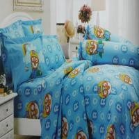 ราคา ชุดผ้าแปูที่นอน 6ฟุต ลาย โพโรโระ Pororo สีฟ้า ไม่รวมผ้านวม รุ่น PO018 (114513732)