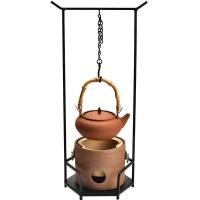 ราคา Cooling rack with hook wrought iron enclosure tea making utensils Full set Charcoal Hanging stov (45553517819)