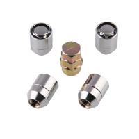 ราคา Wheel Nut Lug Anti Theft Security Lock 4Pcs M12x1.5 or 12x1.25 Universal Alloy Steel 4+1 (40227314465)