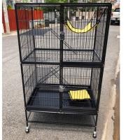 ราคา กรงลิงมาโมเสด กระรอก นกแก้ว แพรี่ด็อก แมว52*79*137cmชิลชิลา กระต่ายนกแก้วซันคอนัวร์ แอฟริกันเกรย์ ค็อกกาเทล (386558180)