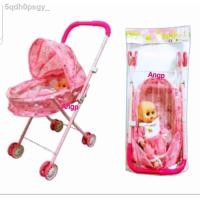 ราคา ◘รถเข็นมีตุ๊กตา ตุ๊กตามีรถเข็น ชุดรถเข็น คันใหญ่ราคาพิเศษ 9304/321C (11831563379)