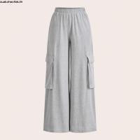ราคา Uniqlo Cargo กางเกงวอร์มผ้านิ่ม เอวยืด ปลายขาจั๊มได้ (53804624627)