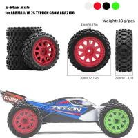 ราคา ยางล้อ RC ขนาด 70 มม. 4 ชิ้น สำหรับ ARRMA 1/18 2S TYPHON GROM ARA2106 W213 อุปกรณ์เสริมการอัพเกรดรถ RC (27185442448)