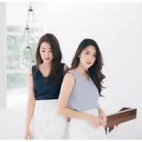 ราคา เสื้อแขนกุด คอวี ผ้าฮานาโกะ (3352345800)