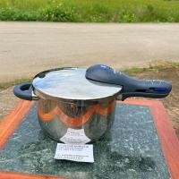 ราคา หม้ออัดแรงดัน WMF Perfect Plu Made in Germany ขนาด 4.5 ลิตร มือสองจากญี่ปุ่น หนาๆหนักๆ ใช้งานกับเตาแก๊ส เตา IH ได้ (55751096530)