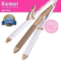 ราคา เครื่องม้วนผมลอน หนีบผม 3in1 Kemei มือ2✨ (4191760573)